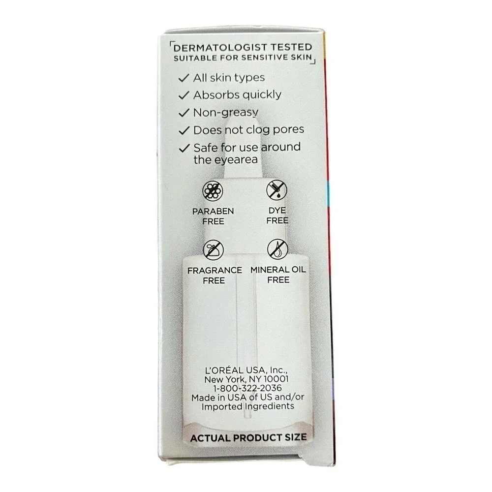 L'Oreal Paris Revitalift Derm Intensives Hyaluronic Acid Serum .5 fl. oz Trial